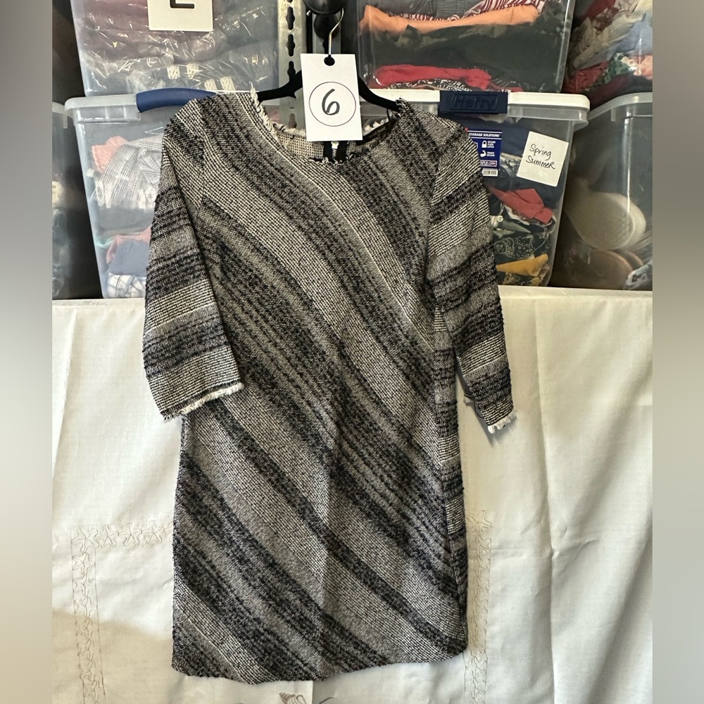 006 ZARA basic Woven Dress